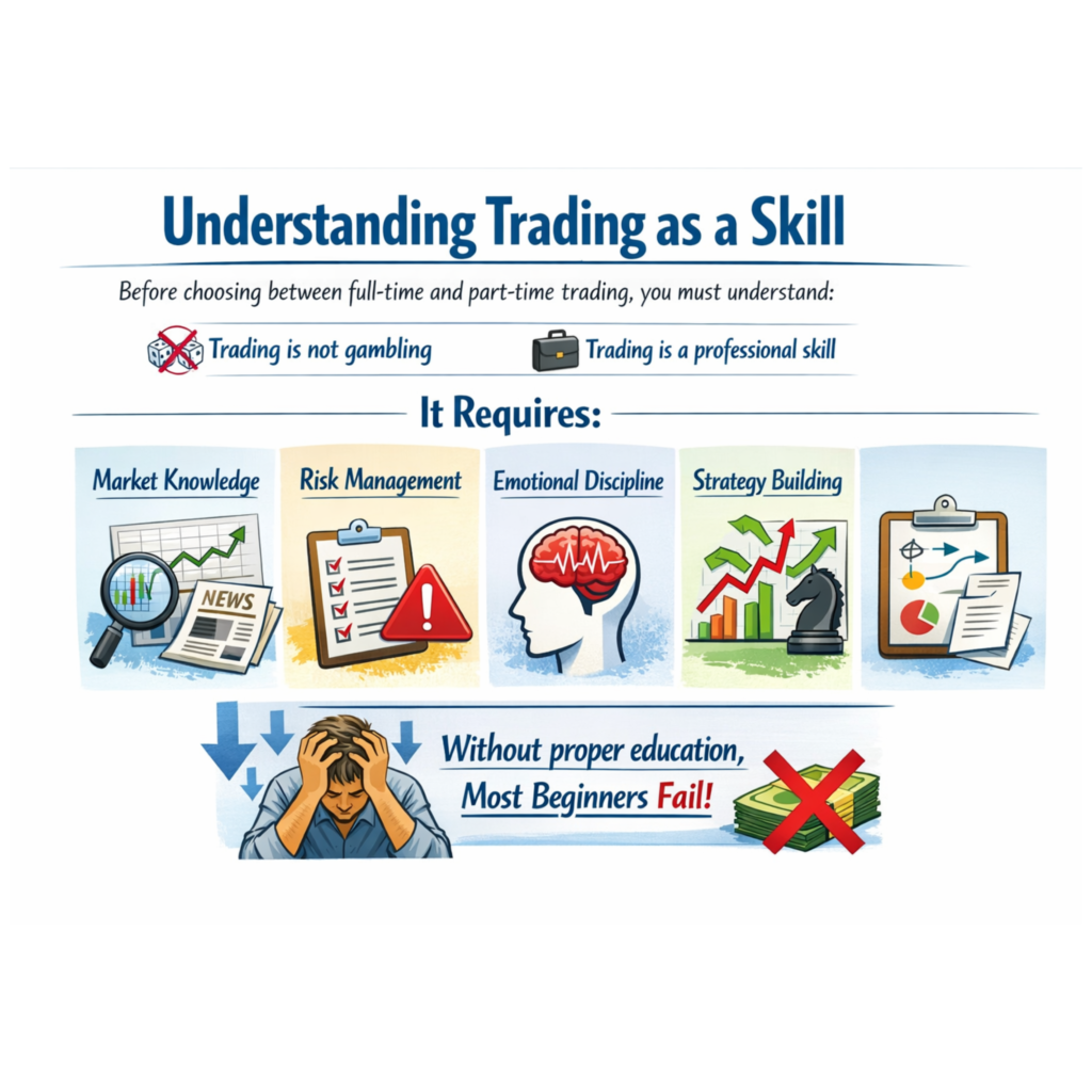 Full-Time Trader vs Part-Time Trader